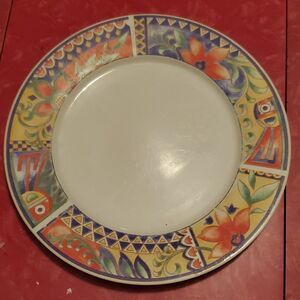 Lynns Stoneware Savanna Rim Dinner Plate 10 5/8"